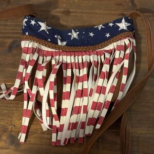 Starry Night Fringe Crossbody Bag